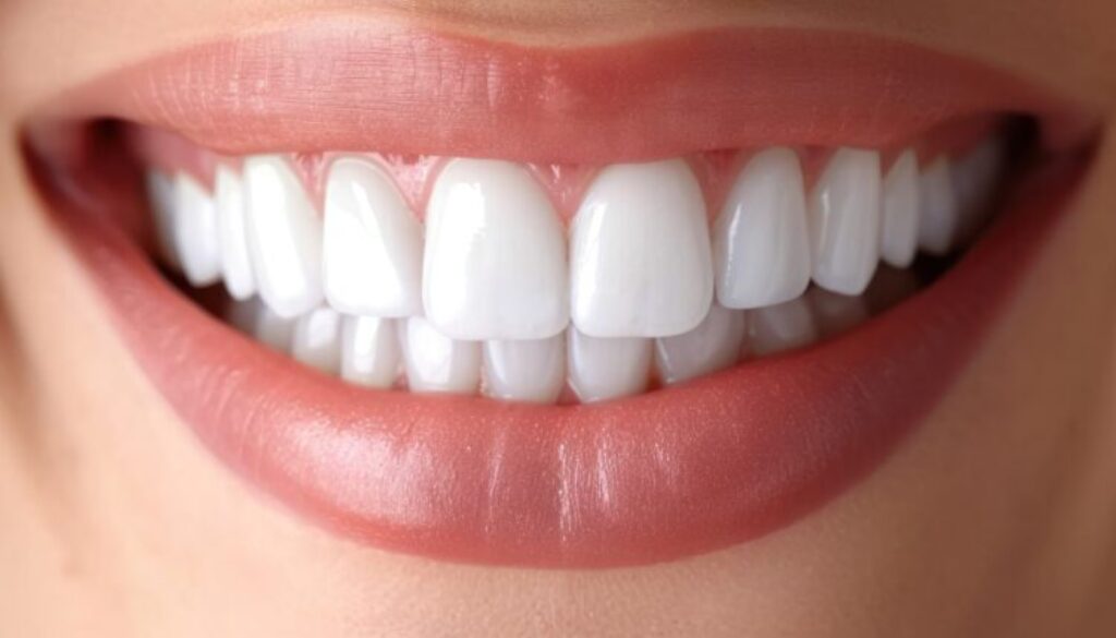 dental veneers close-up